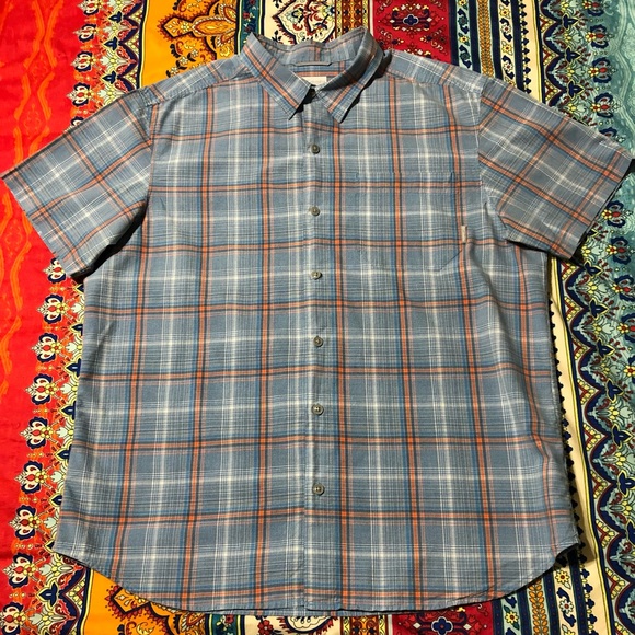 COLUMBIA SPORTS S/S SHIRT FOR MEN. COOL COLORS & STYLE.!☆ VERY GOOD CONDITION!!☆ - Picture 2 of 5